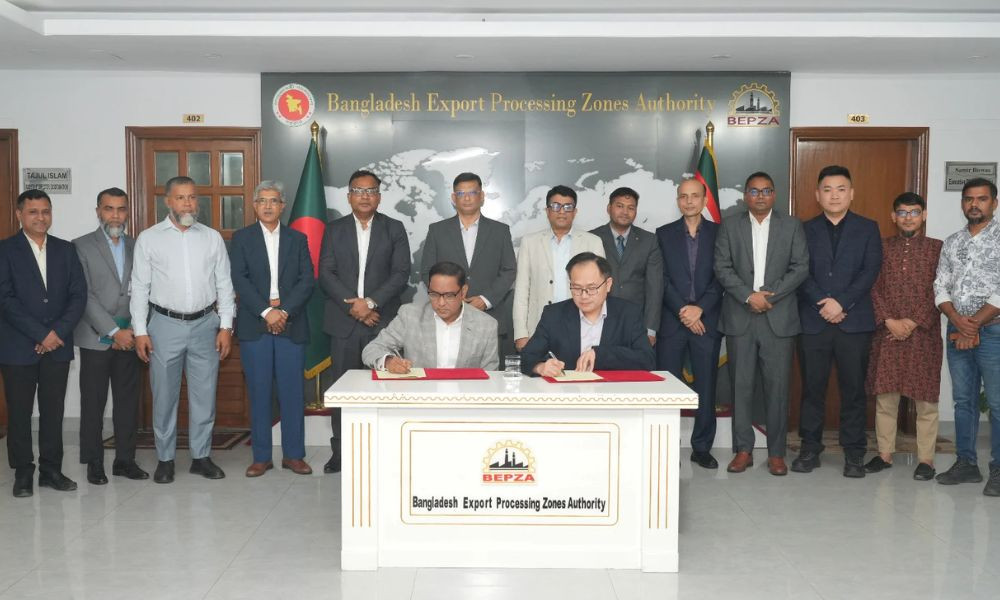 বেপজা জোনে হুয়ারান টেক্সের ৩০ মিলিয়ন ডলারের প্রকল্প