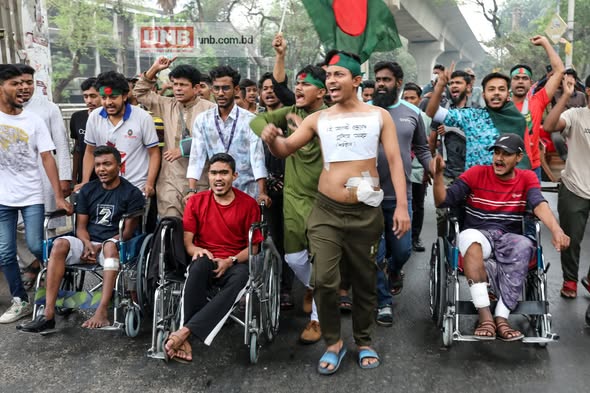 ত্যাগের প্রতীক আহত যোদ্ধারা