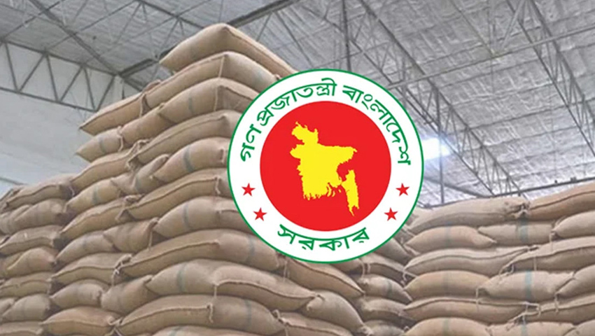 সরকারি গুদামে খাদ্যশস্যের মজুদ ছাড়াল ১০ লাখ টন