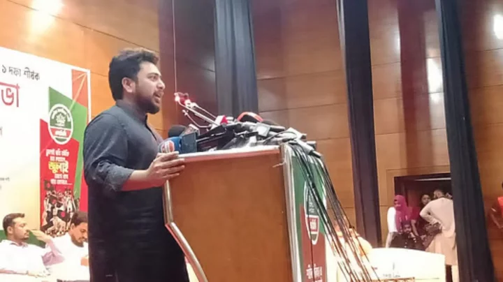 শেখ হাসিনা এলে এয়ারপোর্ট থেকে সরাসরি ফাঁসির মঞ্চে: নাহিদ ইসলাম