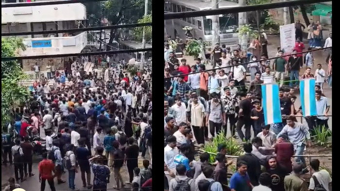 জবিতে ছাত্রদল-শিবির সংঘর্ষ, উত্তপ্ত ক্যাম্পাস