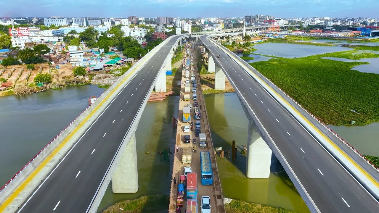 চলতি মাসেই খুলছে ঢাকা-আশুলিয়া এক্সপ্রেসওয়ের দুটি সার্ভিস লেন