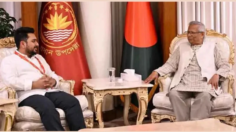 প্রধান উপদেষ্টার সঙ্গে বৈঠকে এনসিপির ৪ নেতা