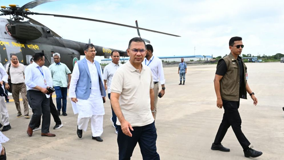 মাতারবাড়ী কয়লা বিদ্যুৎকেন্দ্র পরিদর্শন করলেন প্রধানমন্ত্রী