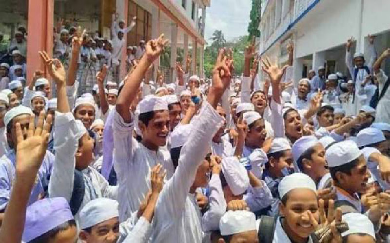 দাখিলে পাশের হার ৫৫.৪৯ শতাংশ, জিপিএ-৫ পেল ৬ হাজার ১৭৬ জন