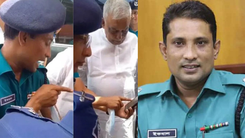 ‘গুলি করি, মরে একটা’ ভাইরাল সেই পুলিশ কর্মকর্তা বরখাস্ত