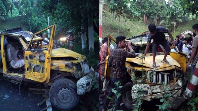 রাঙামাটিতে পিকআপ উল্টে নিহত ৪