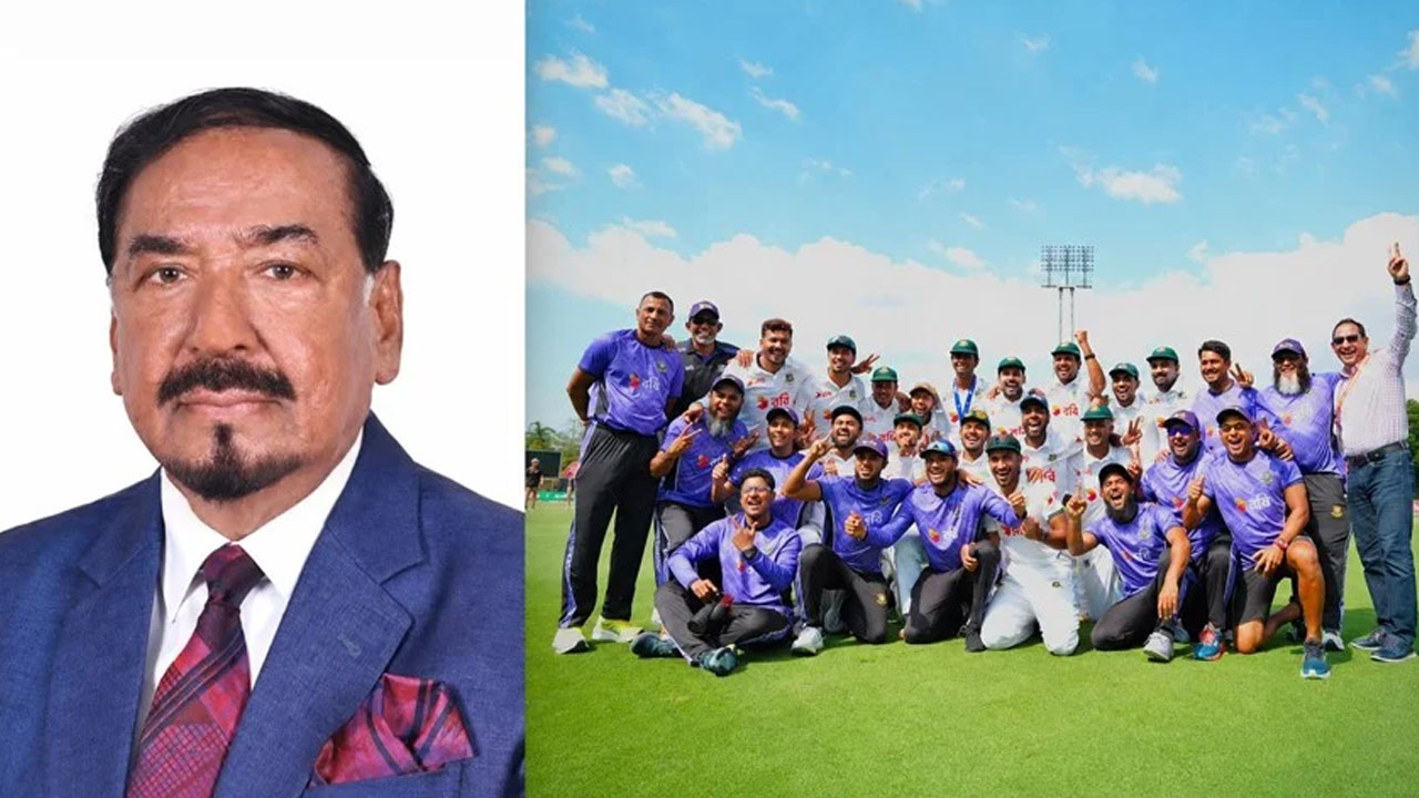 বাংলাদেশ ক্রিকেট দলের জয়ে ভারপ্রাপ্ত রাষ্ট্রপতির অভিনন্দন