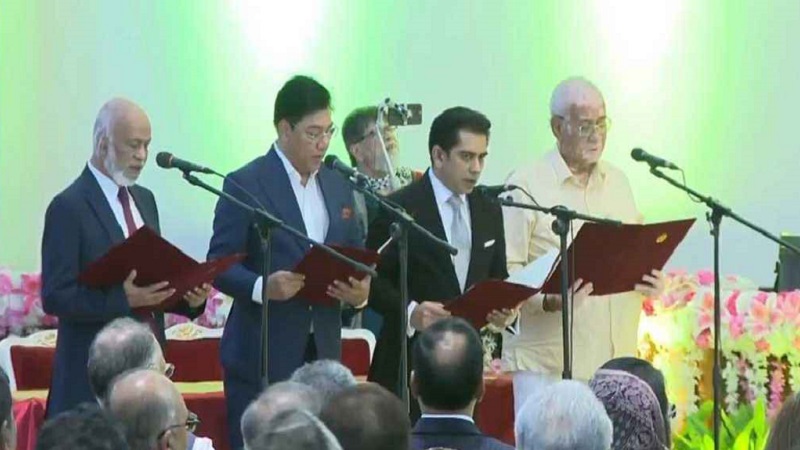 মন্ত্রী হিসাবে শপথ নিলেন নতুন চারজন