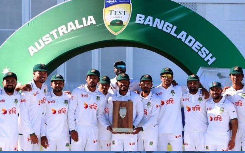 টেস্ট র‌্যাঙ্কিংয়ে প্রথমবার ছয়ে বাংলাদেশ