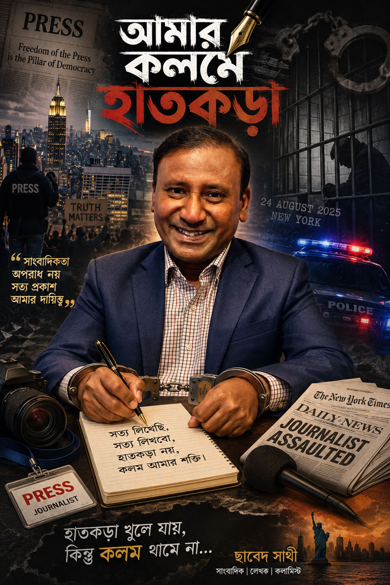 আমার কলমে হাতকড়া