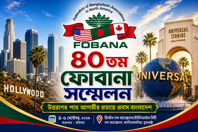 লস অ্যাঞ্জেলেসের মূল ফোবানা সম্মেলনের দিকেই প্রবাসীদের চোখ