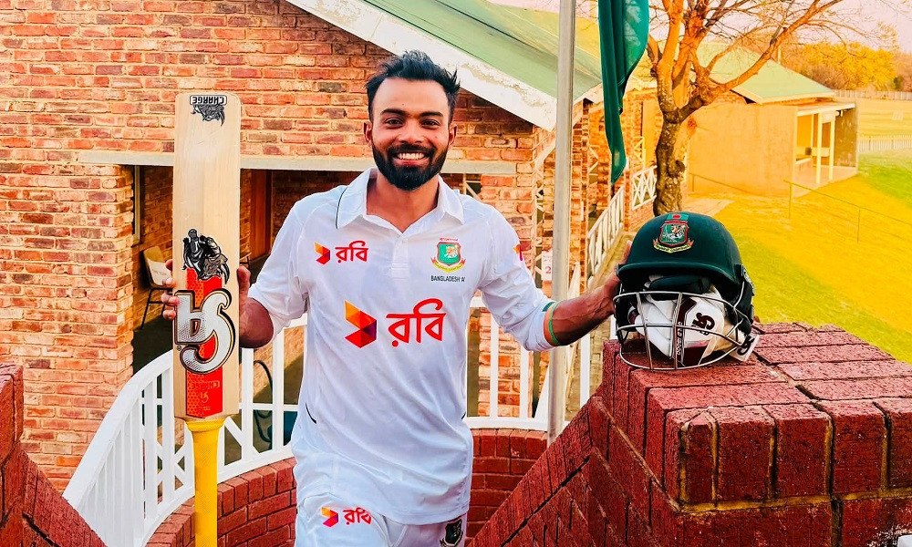 দক্ষিণ আফ্রিকায় রেকর্ড গড়লেন হৃদয়