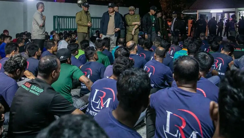মালয়েশিয়ায় আটক বাংলাদেশিসহ ১৭৫ অভিবাসী