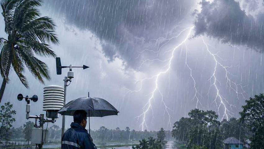 ঢাকাসহ বিভিন্ন অঞ্চলে বজ্রবৃষ্টির পূর্বাভাস