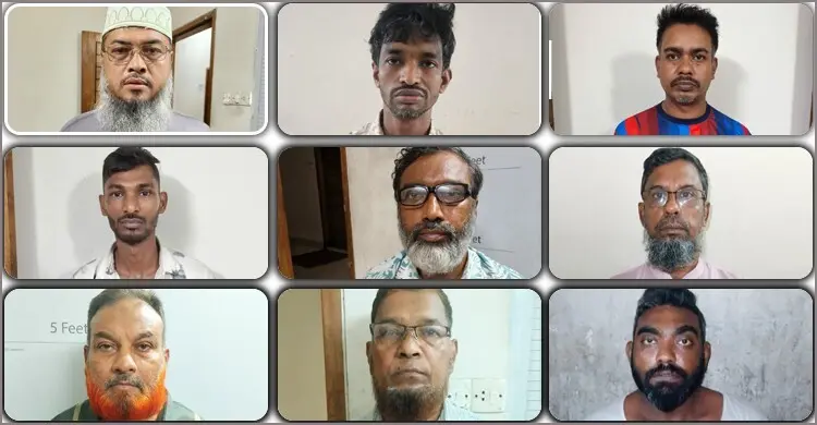 ৩৮ লাখ টাকা ডাকাতি: সাবেক সেনাসদস্যসহ ৯ জন আটক