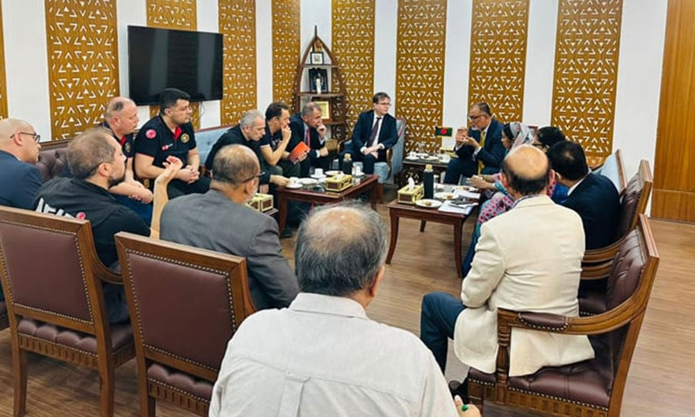 শাহজালালে অগ্নিকাণ্ড তদন্তে সহায়তায় ঢাকায় তুরস্কের বিশেষজ্ঞ দল