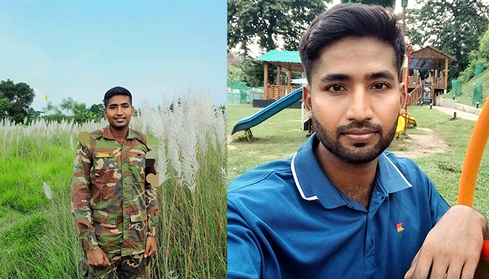 সদ্যজাত সন্তানকে রেখে না ফেরার দেশে সৈনিক পিয়াস