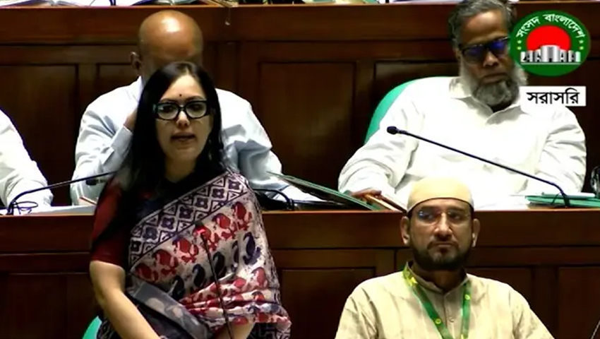 সংসদে অশালীন ভাষায় গালাগালের অভিযোগ রুমিন ফারহানা