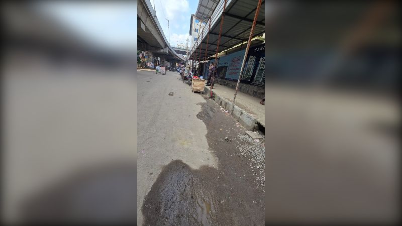 রাজধানীর মালিবাগে ককটেল বিস্ফোরণ