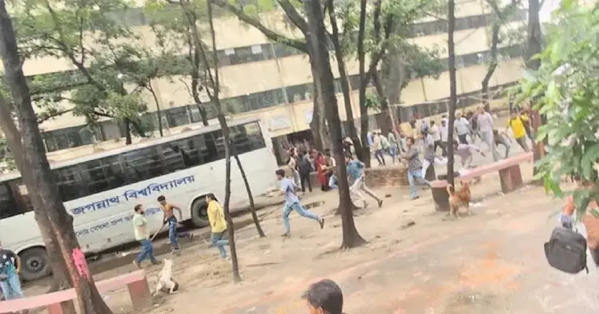জবি ছাত্রদলের দুই গ্রুপে ফের সংঘর্ষ