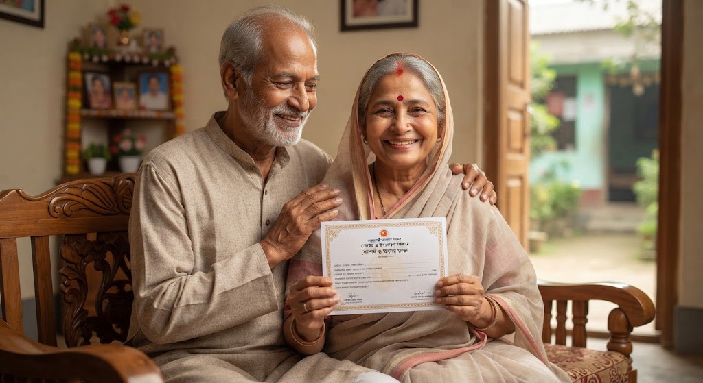পুনর্বিবাহ না করলে আজীবন পেনশন পাবেন বিধবা স্ত্রী, বিপত্নীক স্বামী