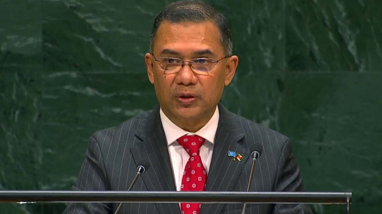রোহিঙ্গা সংকটের উৎপত্তি মিয়ানমারে, সমাধানও সেখানে: জাতিসংঘে তারেক রহমান