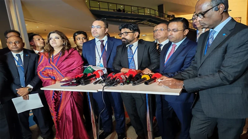 জাতিসংঘে বিশ্বশান্তি ও মানবতার পক্ষে কথা বলেছেন প্রধানমন্ত্রী: মাহদী আমিন