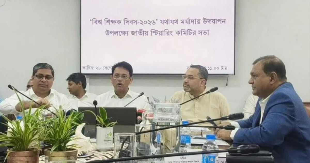 উত্তীর্ণ প্রার্থীরা ১ অক্টোবরের মধ্যে নিয়োগ পাবেন: শিক্ষমন্ত্রী