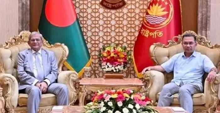 রাষ্ট্রপতির সঙ্গে প্রধানমন্ত্রীর সৌজন্য সাক্ষাৎ