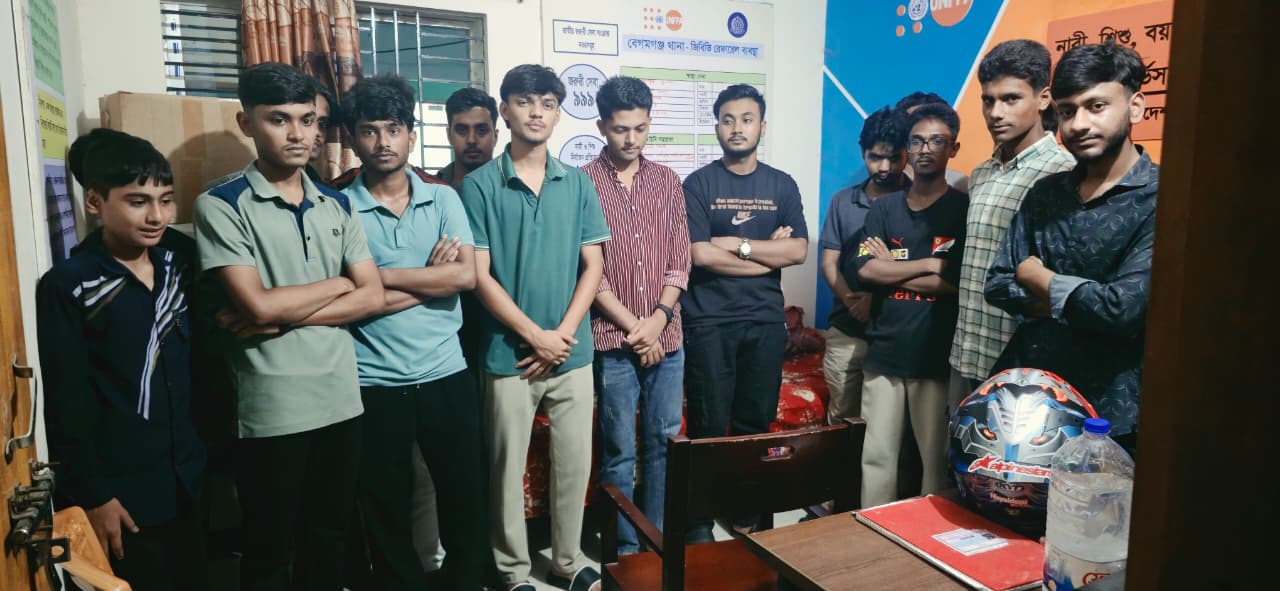 নোয়াখালীতে কিশোর গ্যাংবিরোধী অভিযানে আটক ৬৭