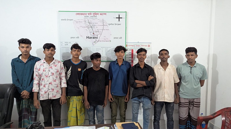 নোয়াখালীতে কিশোর গ্যাংবিরোধী অভিযানে আটক ১৬৩