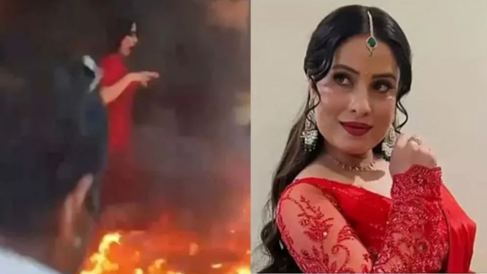 শুটিং চলাকালে সেটে আগুন, অল্পের জন্য বেঁচে গেলেন অভিনেত্রী