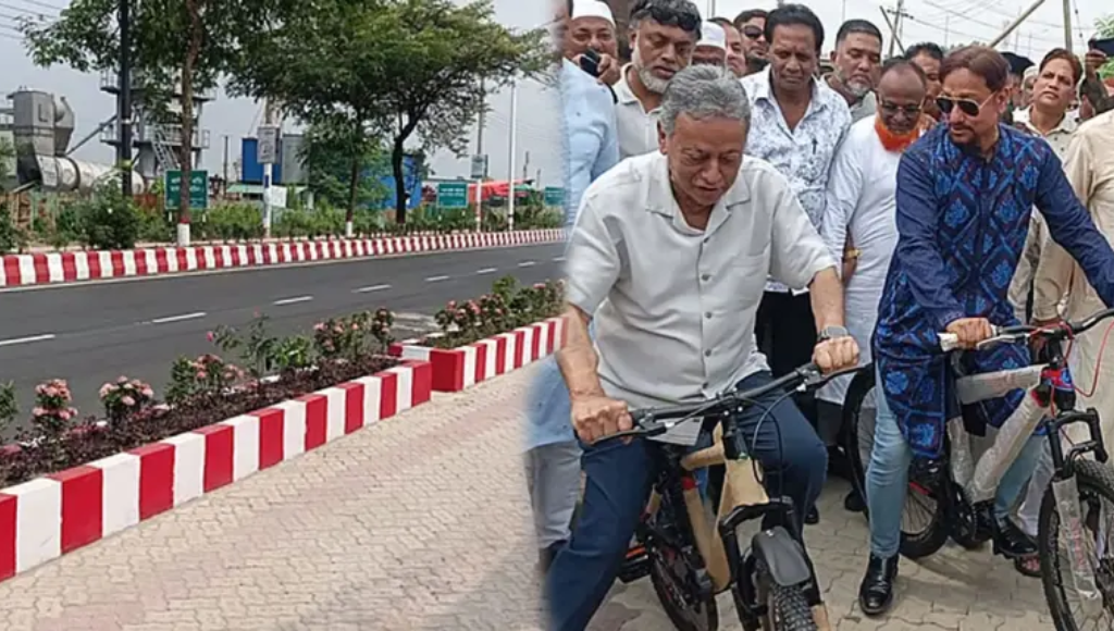 দেশের প্রথম সাইকেল ট্র্যাক চালু চট্টগ্রামে