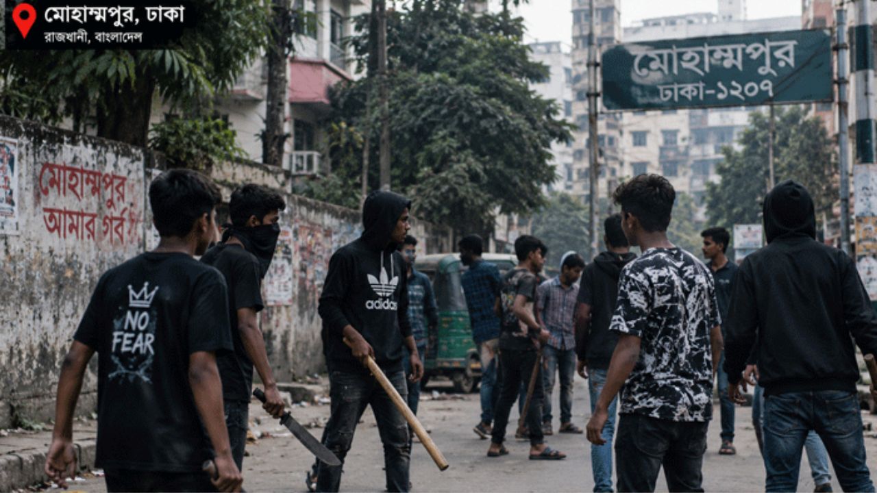 মোহাম্মদপুরে দুই গ্রুপের প্রকাশ্যে গোলাগুলি, গুলিবিদ্ধ ১