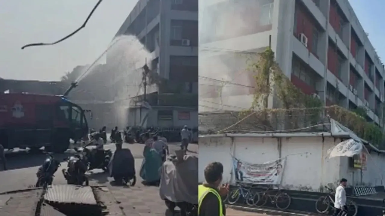 শাহজালাল বিমানবন্দরের স্টোর ভবনে অস্বাভাবিক ধোঁয়া