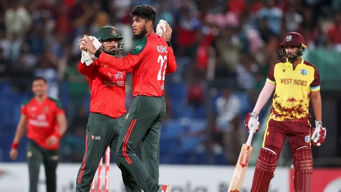 ঘরের মাঠে ওয়েস্ট ইন্ডিজের কাছে হোয়াইটওয়াশ বাংলাদেশ