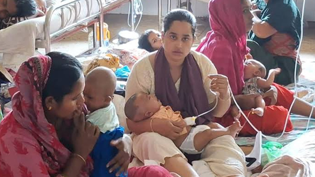 ২৪ ঘণ্টায় হাম উপসর্গে ৮ জনের মৃত্যু