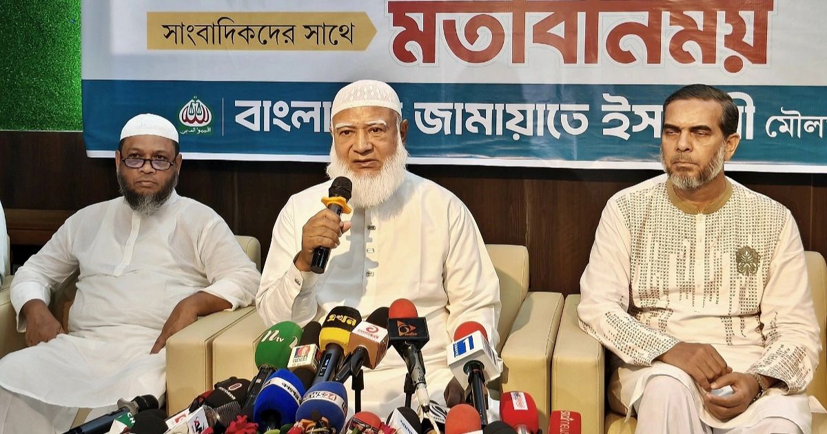 একটার পর একটা অঘটন ঘটবে, আমরা কি বসে থাকব: জামায়াত আমির
