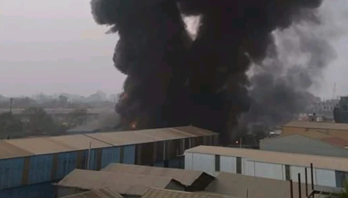 ঢাকার কেরানীগঞ্জে প্লাস্টিক কারখানায় আগুন নিয়ন্ত্রণে, নিহত ১