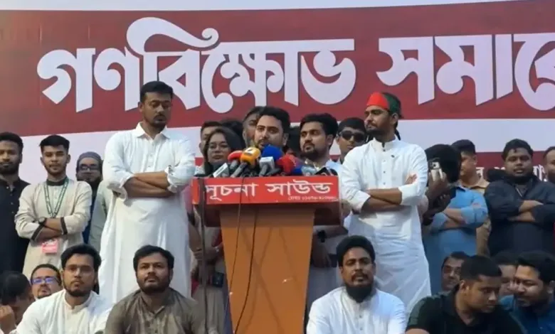 পতিত ও নতুন স্বৈরাচার দুই শক্তিকেই পরাজিত করা হবে: নাহিদ ইসলাম