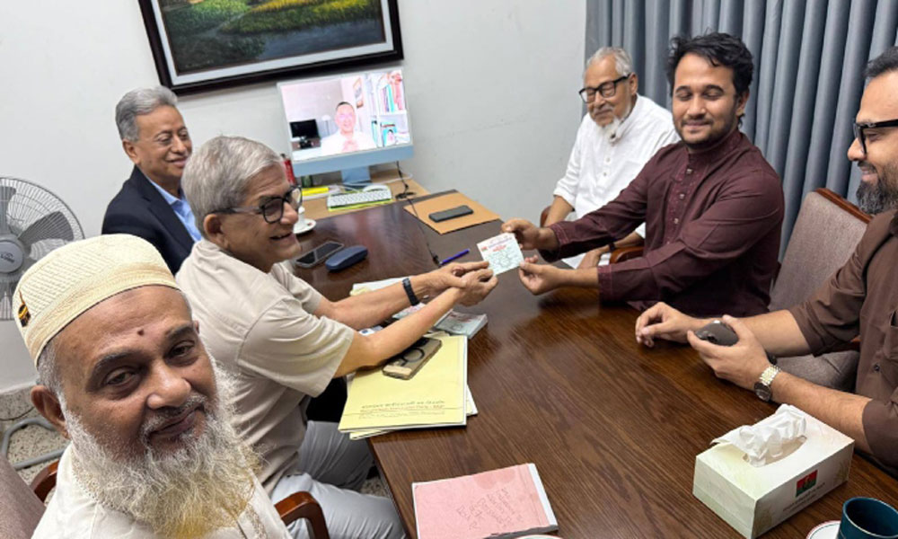 বিএনপিতে যোগ দিলেন শহিদ মীর মুগ্ধের ভাই স্নিগ্ধ