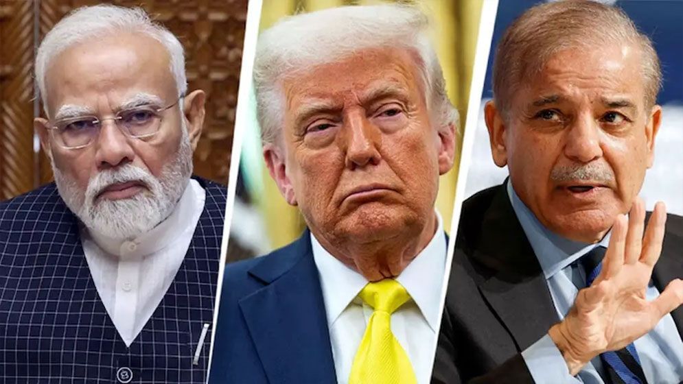 পাকিস্তান-ভারত সংঘর্ষে ভূপাতিত যুদ্ধবিমান নিয়ে ট্রাম্পের নতুন দাবি