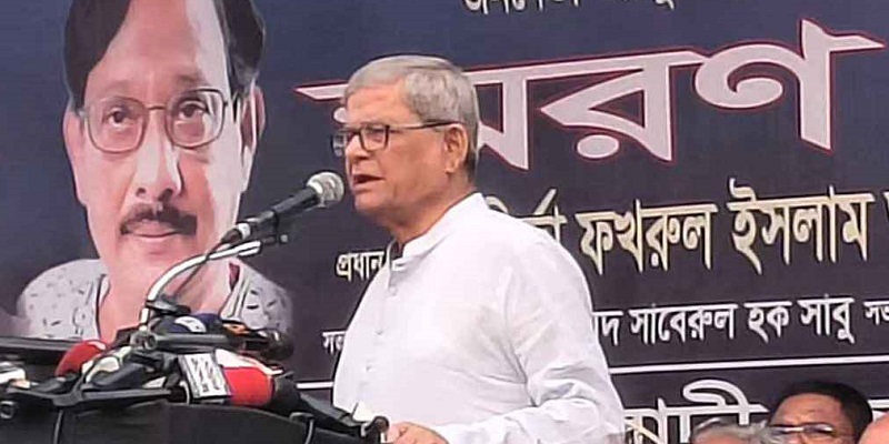 সংসদ নির্বাচনের দিনেই গণভোট হতে হবে: মির্জা ফখরুল