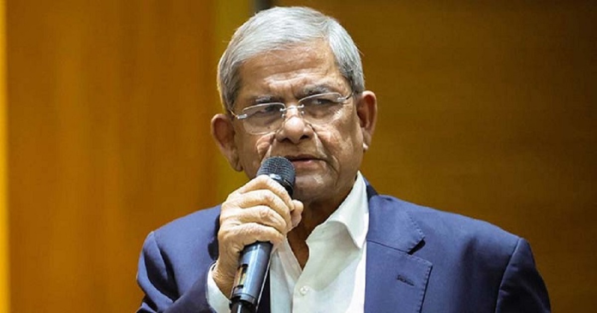 আমার বক্তব্যকে ভুলভাবে উপস্থাপন করা হয়েছে: মির্জা ফখরুল
