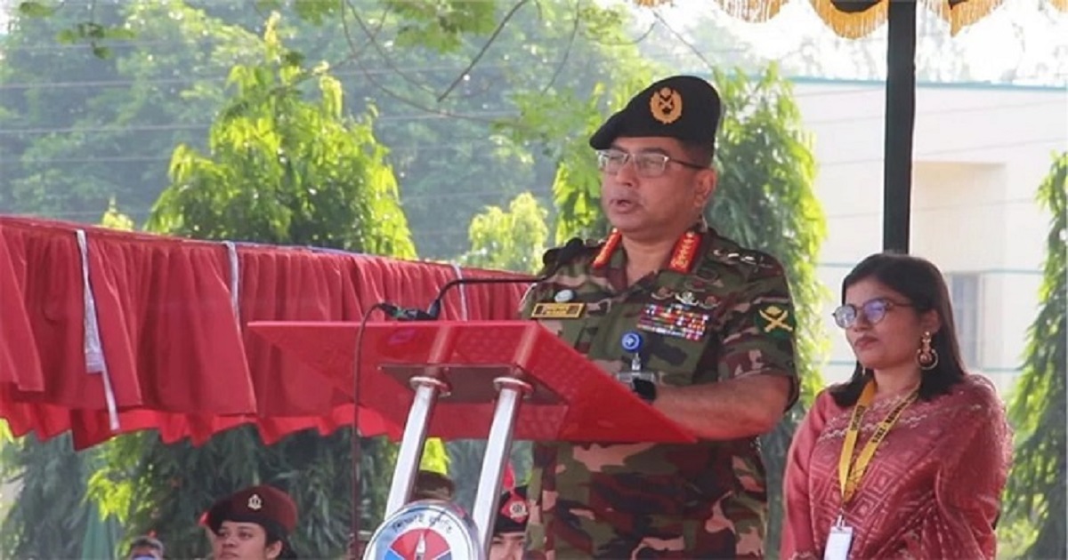 নারীদের বাদ দিয়ে দেশের উন্নয়নের চিন্তা করলে ভুল হবে: সেনাপ্রধান