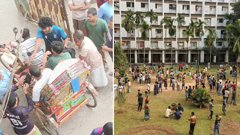 ভূমিকম্পের আতঙ্কে ঢাবির হলের ছাদ থেকে লাফ, আহত ১০