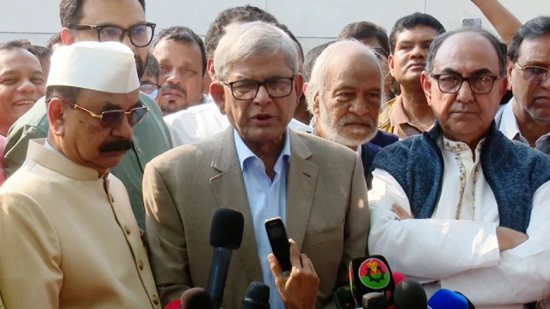 স্বাধীনতাবিরোধীরা আবারও মাথাচাড়া দিয়ে উঠতে চায়: মির্জা ফখরুল