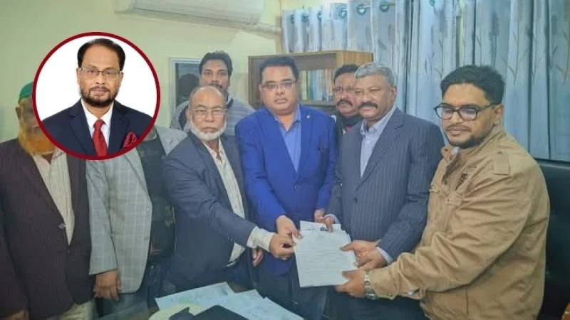 রংপুর-৩ আসনে মনোনয়নপত্র তুললেন জি এম কাদের