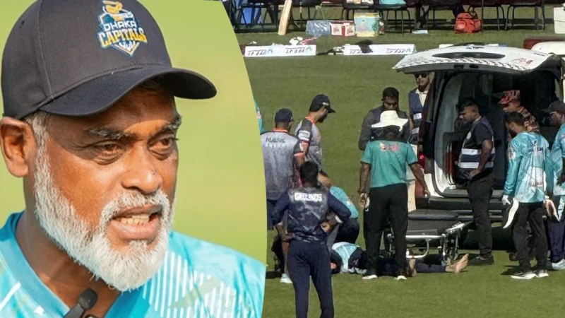 মাঠে হার্ট অ্যাটাক করে মারা গেলেন ঢাকা ক্যাপিটালসের কোচ জাকি